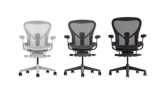 Die Einstellmöglichkeiten des Aeron Bürostuhls