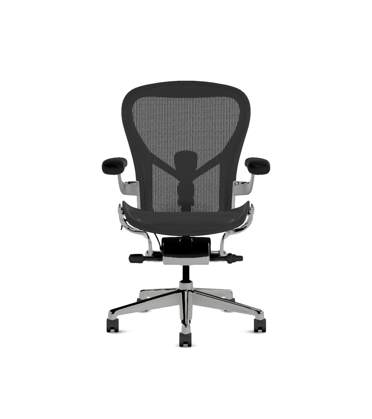 Aeron Grösse C, Black AER1C33PF ALP BK CD CD C7 23105 2109