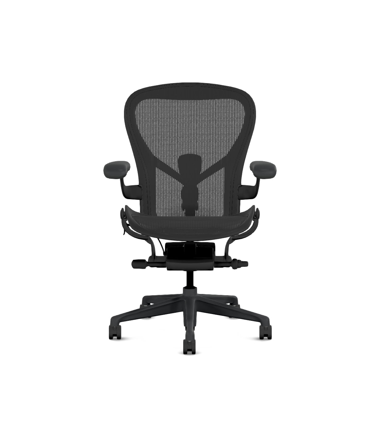 Aeron Grösse C, Black AER1C33PW ALP BK BLX BK C7 BK 23105