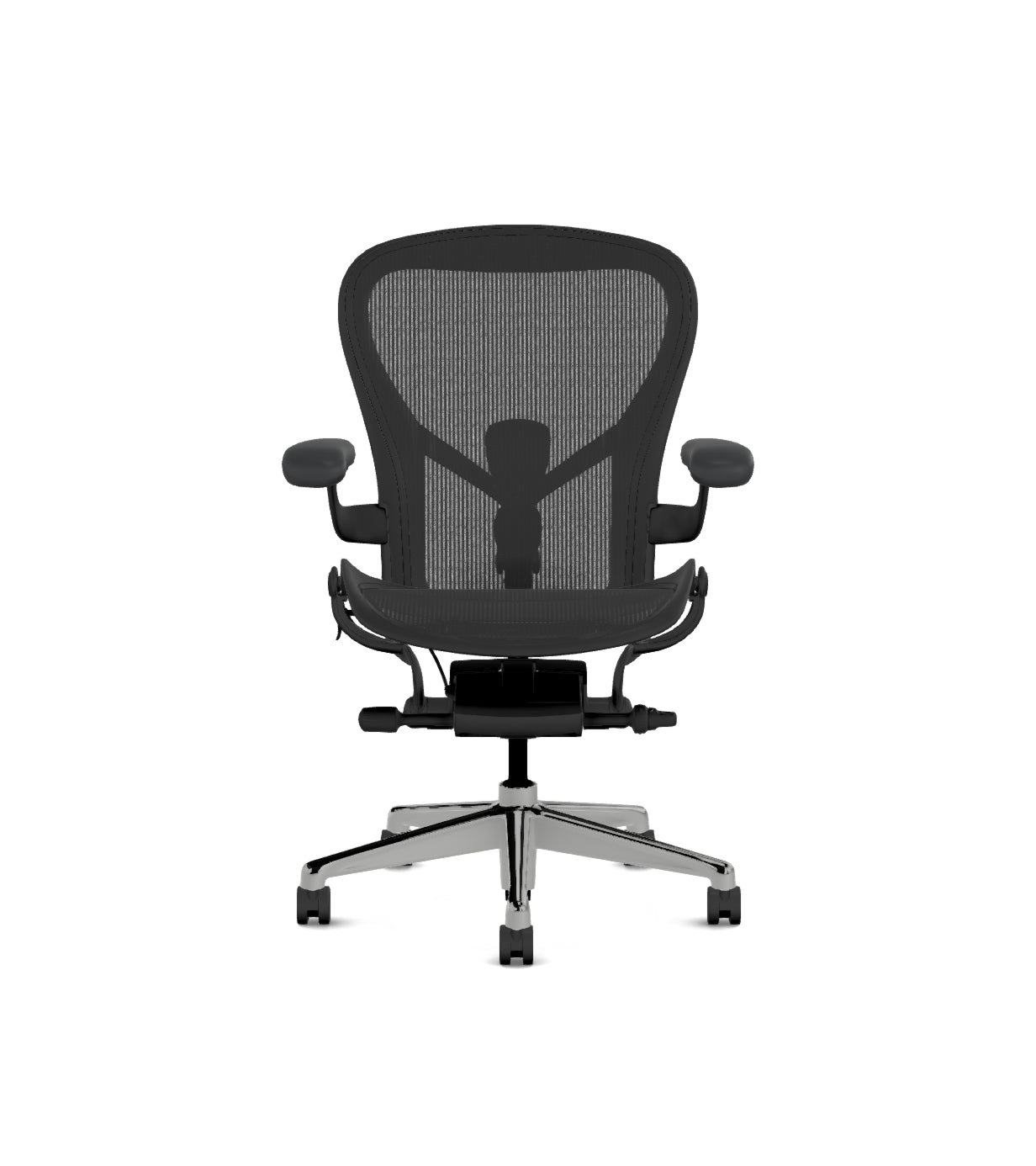 Aeron Grösse C, Black AER1C33PW ALP BK BLX CD C7 BK 23105