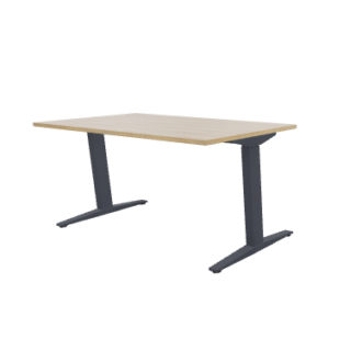 Ratio Table, 1600mm x 800mm, Napoli Oak, Graphite